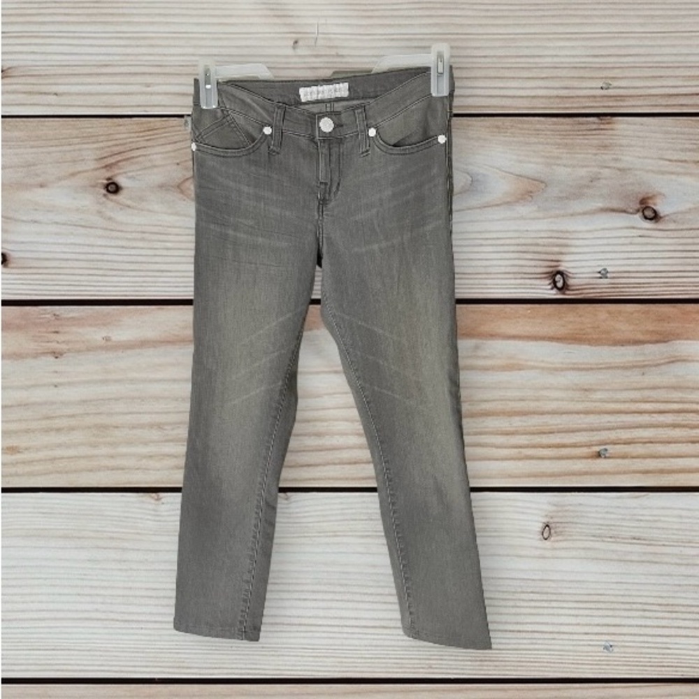 Rock & Republic Berlin Women’s Size 4M Skinny Jeans Denim Gray‎